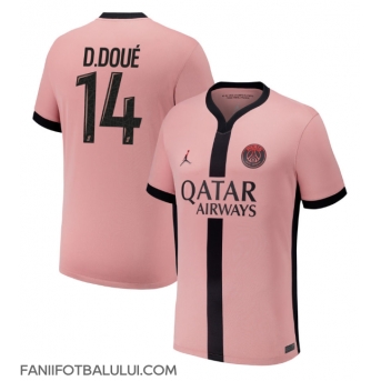 Paris Saint-Germain Desire Doue #14 Tricou Fotbal Replică 2024-25 Barbati Treilea